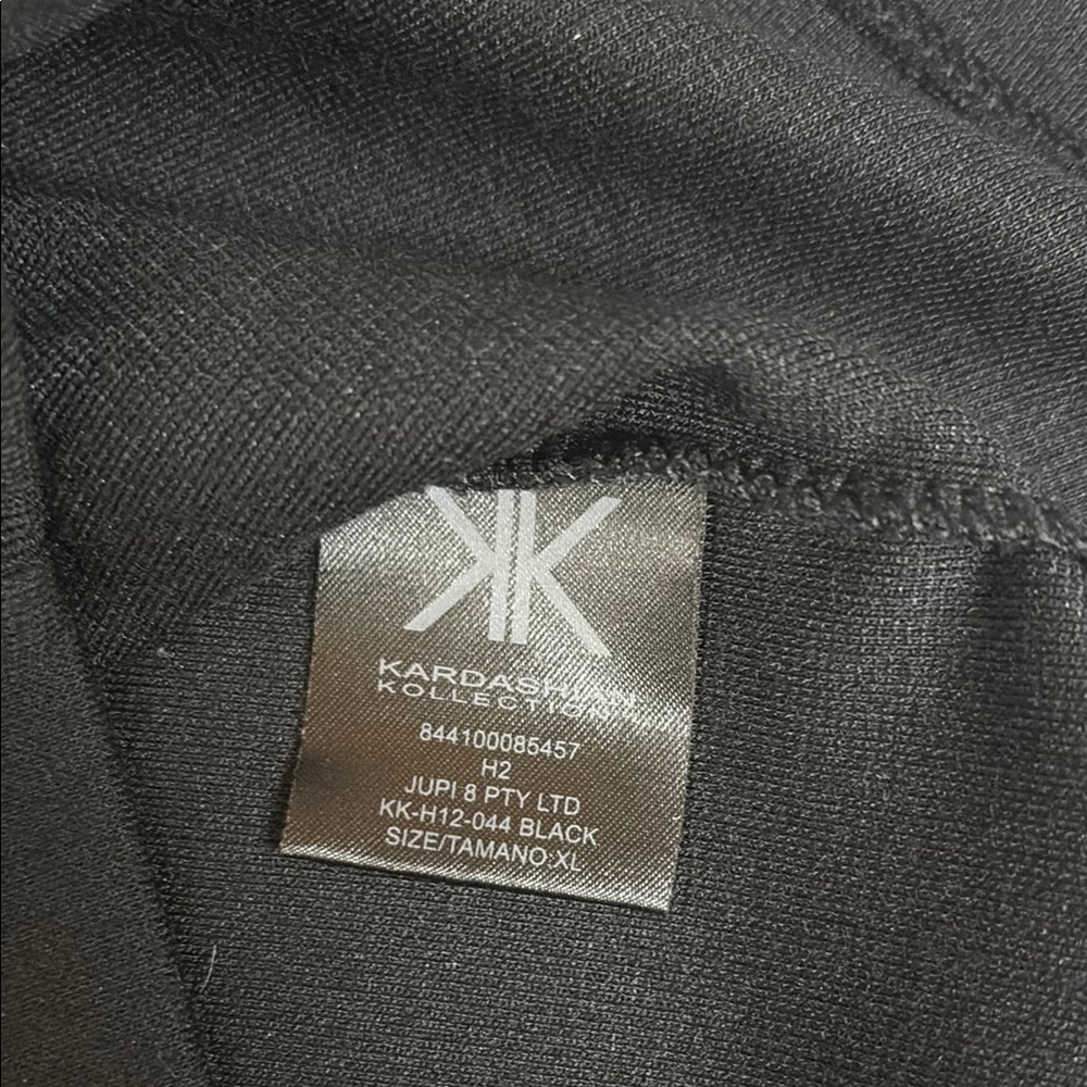 Kardashian Kollection Elegant Black Long Sleeve Dress - Picture 5 of 7
